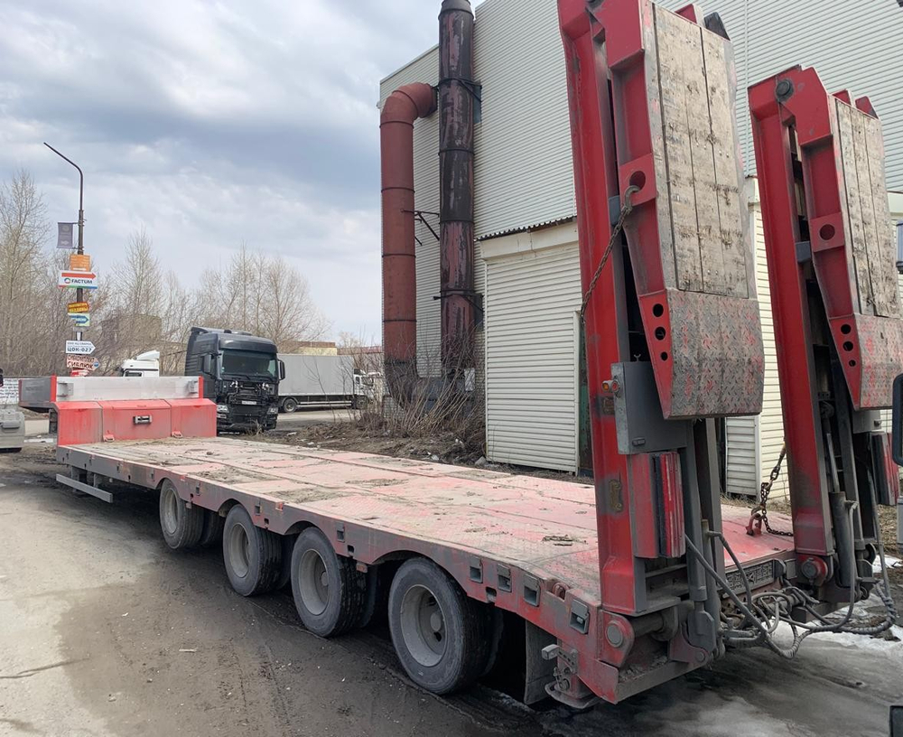 ДЕЛО Техники 9834* Полуприцеп тяжеловоз 4 оси 9834-0000050-05 (Раздвижной)