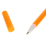 Ручка шарик. 0.7мм. "Pixel" синяя, смен.стержень 125мм, цветн.корп, 4 диз. в ассорт. (Mazari)