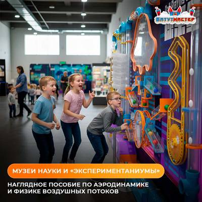 Интерактивная стена для детей «Межзвёздный механизм», 2×1,5×1,8 м