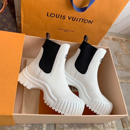 Louis Vuitton Ruby Flat Ankle Boots