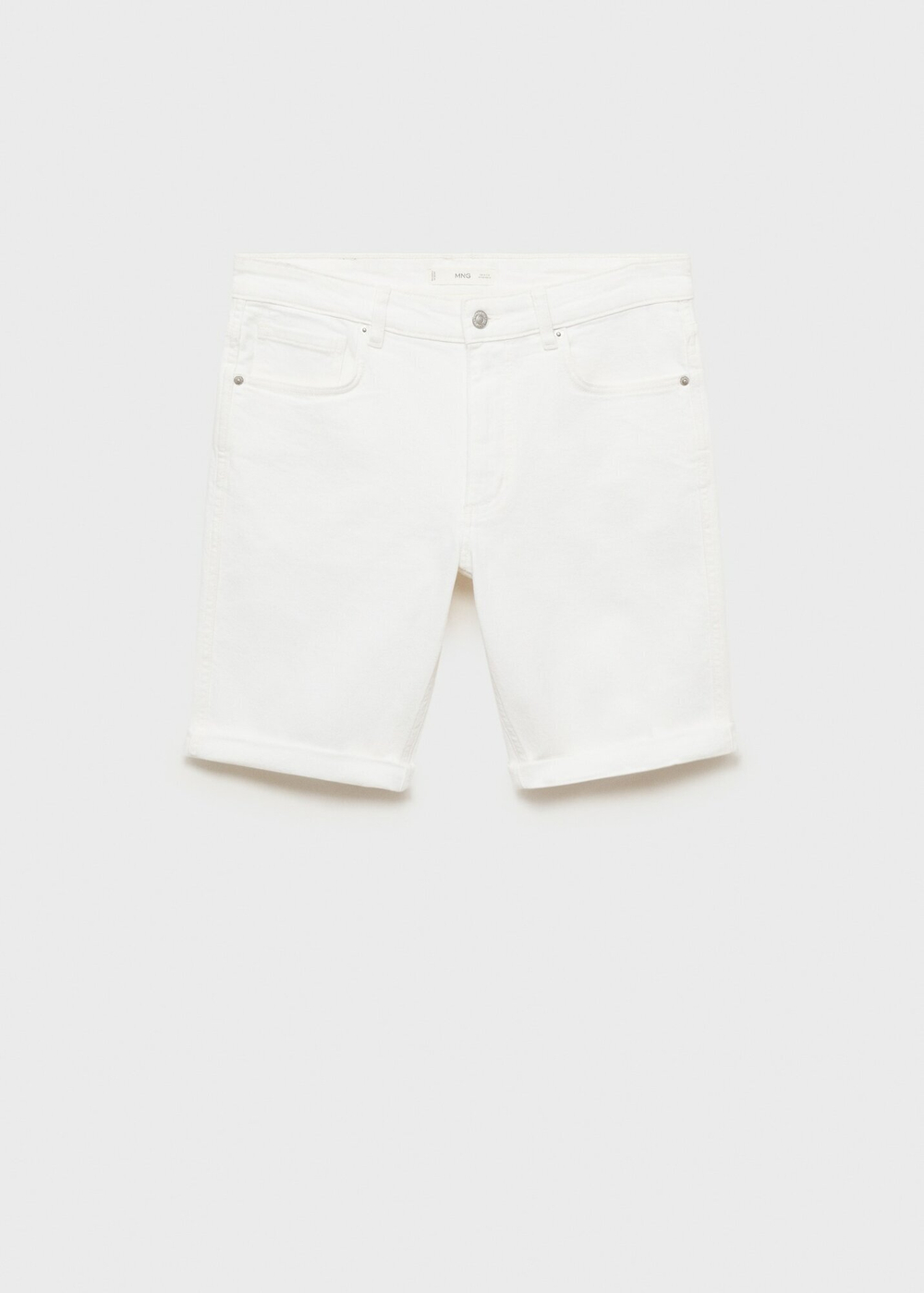 Бермуды из денима slim fit