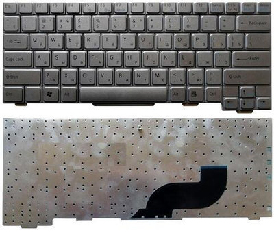 Клавиатура для ноутбука Sony Vaio VGN-TX серебристая