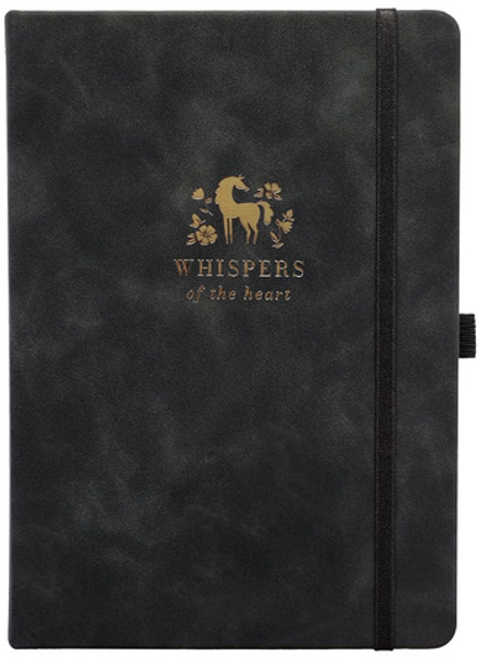 Ежедневник дат. 2026г А5 176л., кожзам,тв.пер. "Grace. Черный" тисн.фольгой, резинка, ляссе