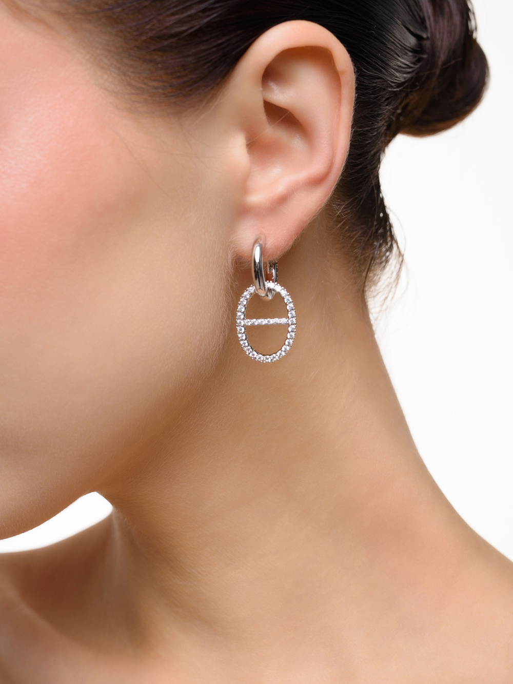 Серьги "Gess Shine" Silver