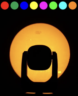 Вращающаяся голова LED Beam Spot Wash 300W, Big Topper