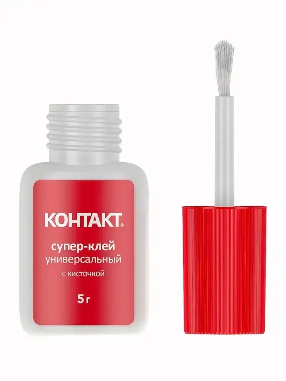 Супер клей КОНТАКТ Универсальный с кисточкой, 5 г.