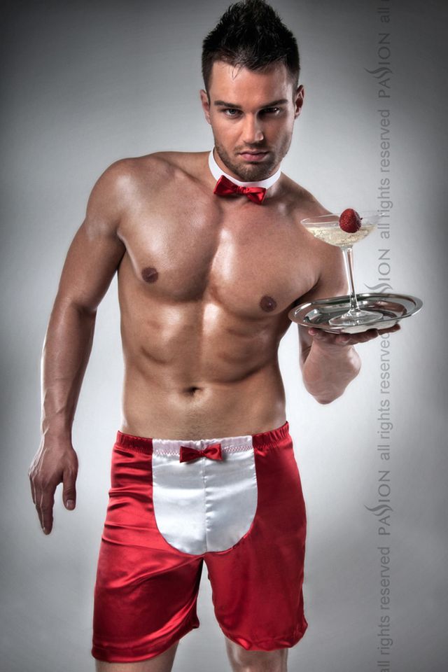 Мужской эротический костюм официанта