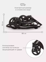 Коляска  AICON Ecco (2 в 1) 01 черный