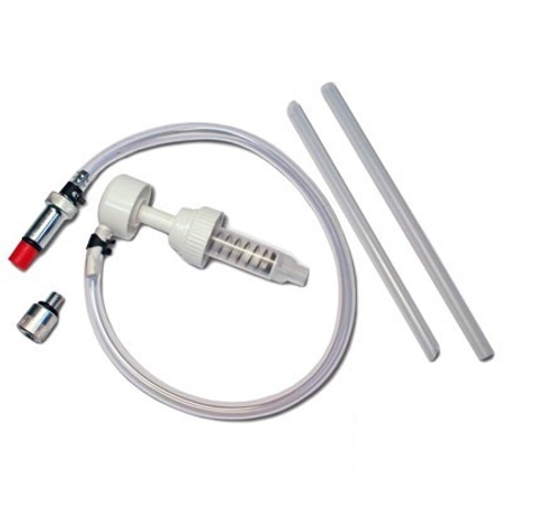 Насос для замены масла в редукторе