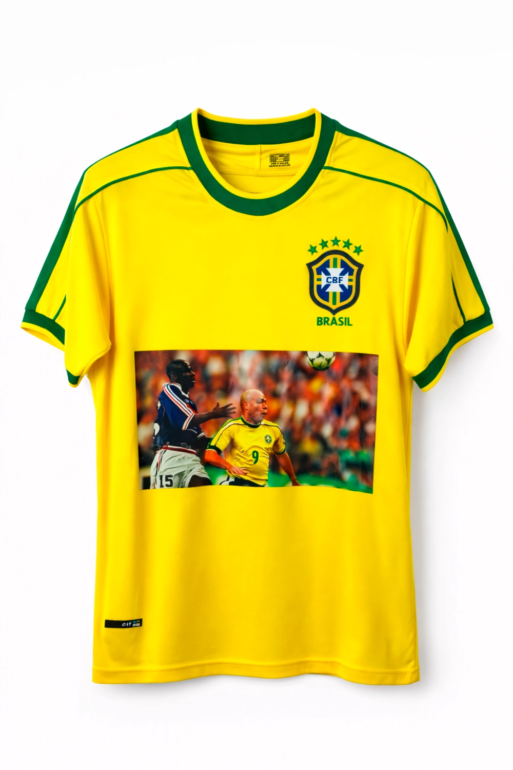 Футболка футбольная Сборной Бразилии 1998-2000 Роналдо