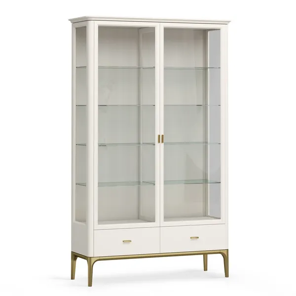 Витрина стеклянная большая