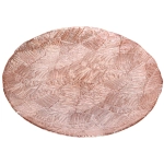 Тарелка 26см «Ривьера»розовое золото