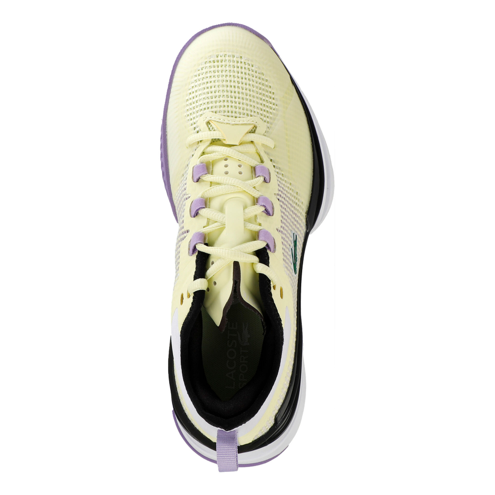 Женские теннисные кроссовки Lacoste AG-LT Ultra Clay Court Shoe Women - White, Yellow