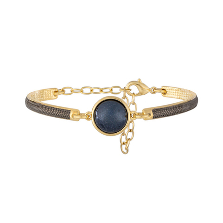 Браслет классический Possebon Pearl Blue Aventurine