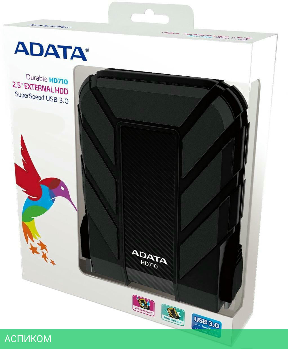 Внешний накопитель A-Data 1TB AHD710P-1TU31-CBK