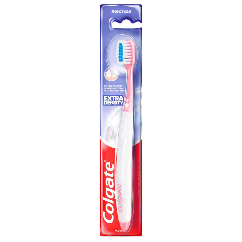Зубная щетка Colgate Extra Density жесткая