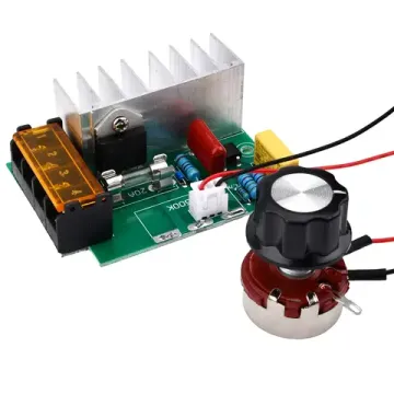 Регулятор скорости двигателя 4000 Вт 0-220 В AC