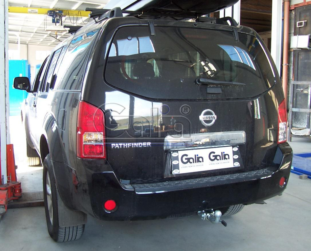 Фаркоп оцинкованный Galia N041C для Nissan Pathfinder 2004-2014(паспорт и сертификат в комплекте)(без электрики)