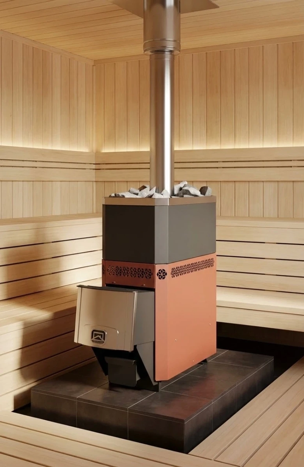 Печь для бани Русь-18 Л