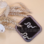 Брошь"Змея"