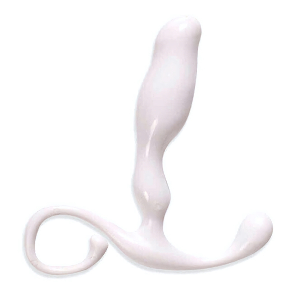 Анальный стимулятор простаты (Цвет: белый)