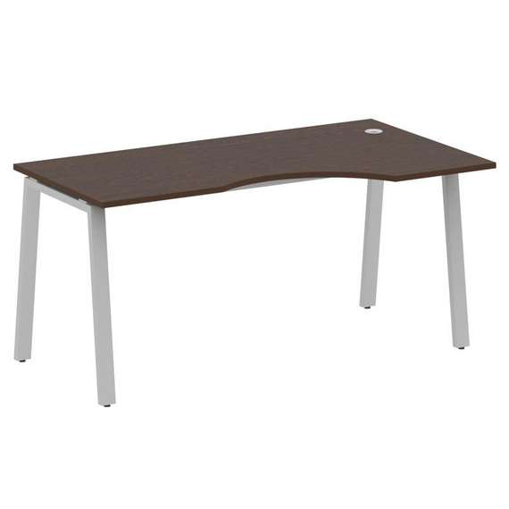 Метал Систем Стол криволинейный правый на А-образном м/к БА.СА-1 (R)  1600*900*750