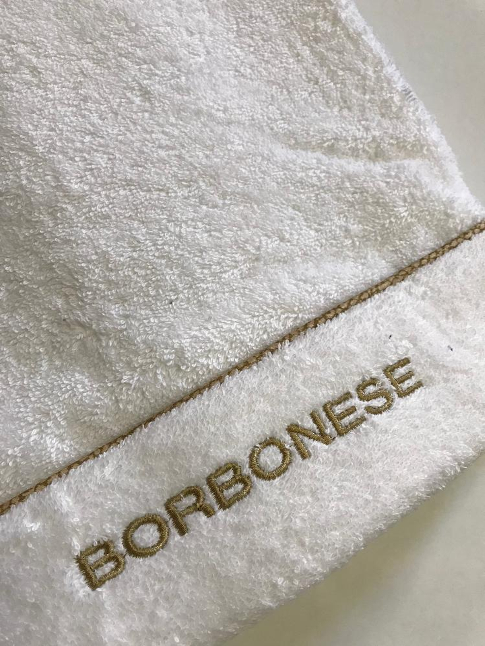 Набор полотенец 5шт Borbonese Classic Bianco 010 белый