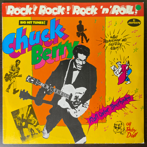 Chuck Berry ‎– Rock-Rock-Rock 'n' Roll (Германия 1980г.)