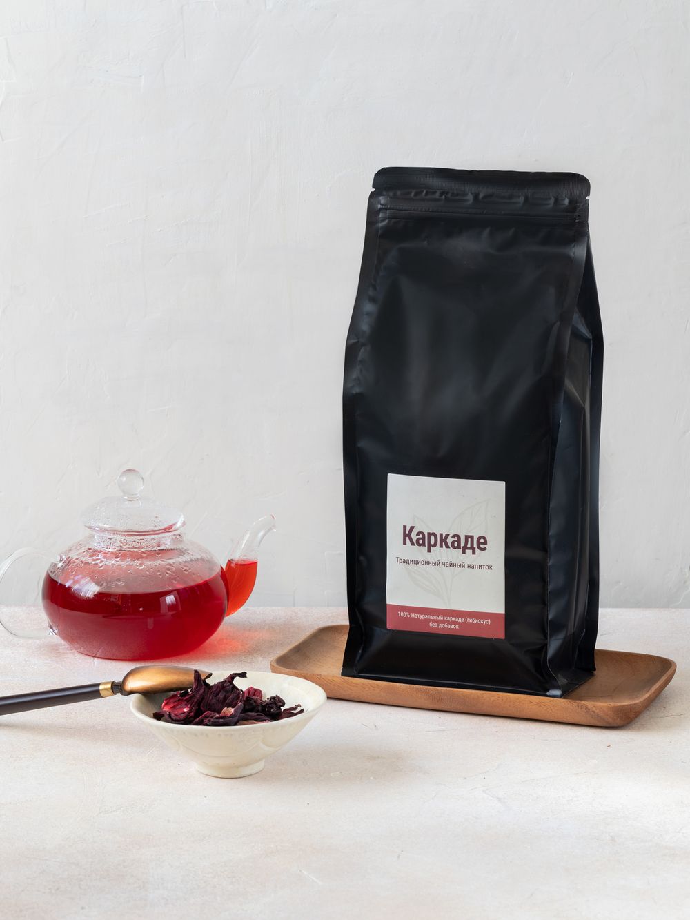 Напиток чайный - Каркаде (Гибискус) цветок целый пакет 500 гр
