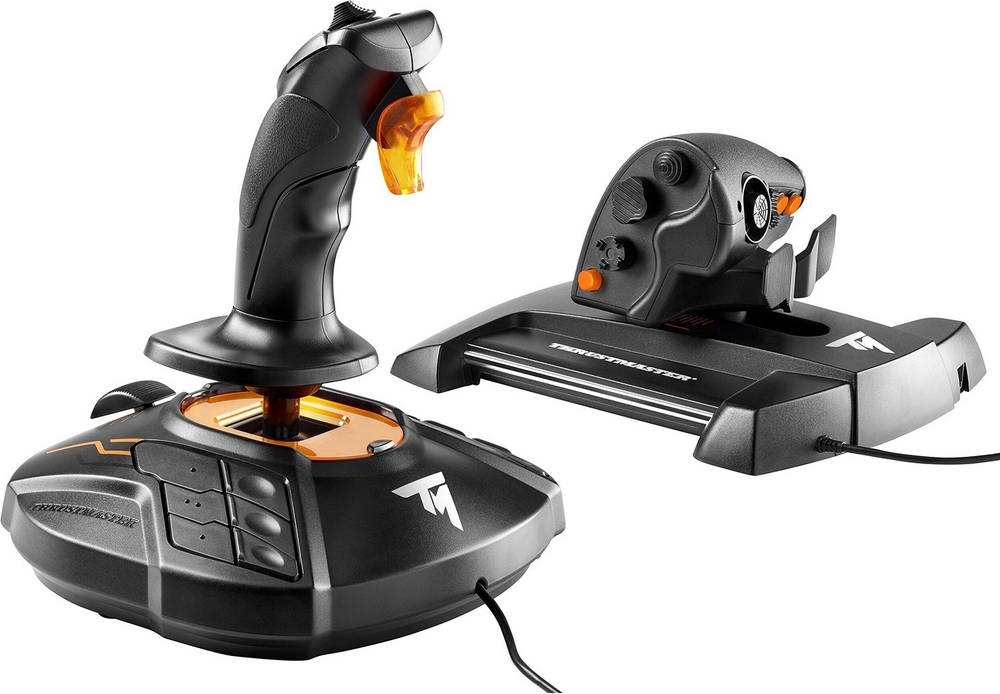 Игровой контроллер Thrustmaster T-16000M FCS HOTAS черный