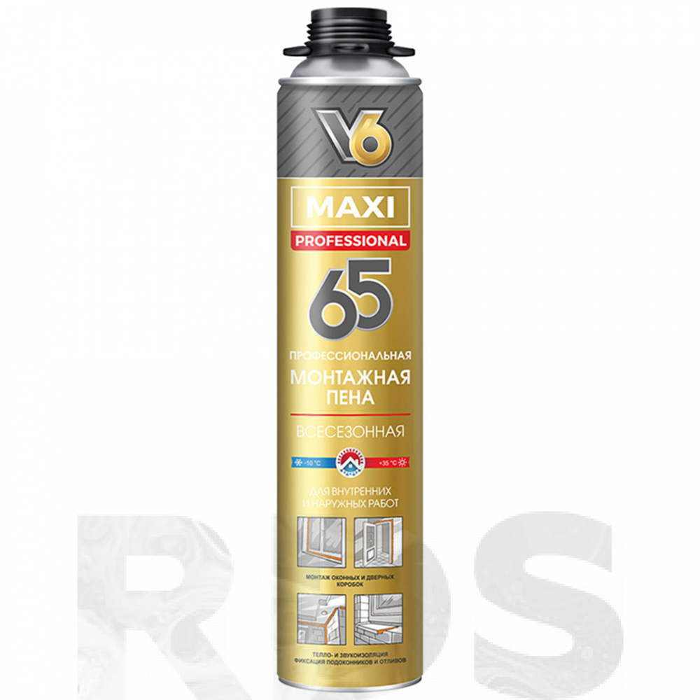 01-01-53 Пена монт.проф.всесез.V6 MAXI 65,800г