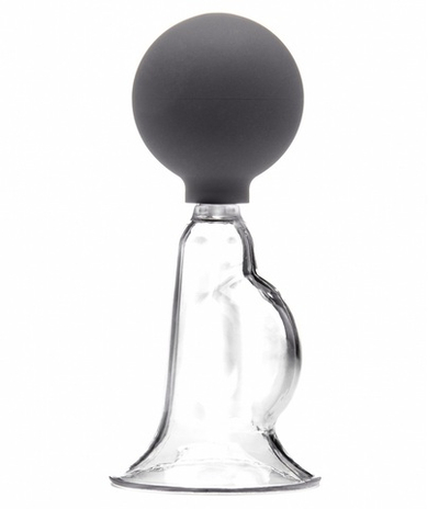 Чёрная вакуумная помпа для сосков