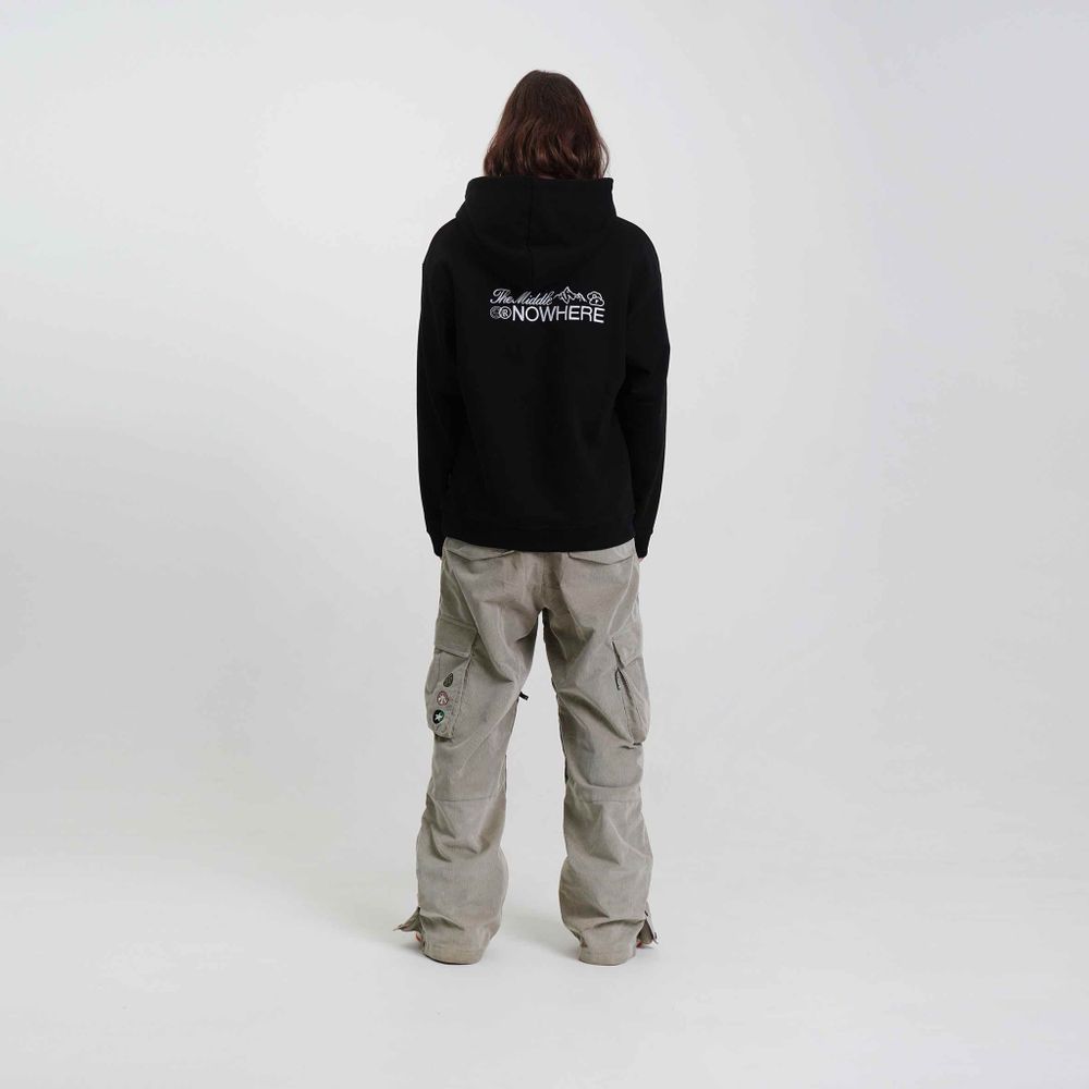 Худи Dissident TMON Heavy Cotton Черный