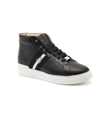 Кожаные кроссовки stripe Philipp Plein - черный(USC0232 PLE010N)