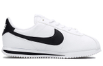 Nike Cortez comfortable, lightweight, non-slip, wear-resistant, low-cut casual running shoes women's white and black