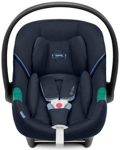 Коляска Cybex Balios S Lux TPE complete Aton S2 Ocean Blue 3 в 1 Stormy Blue с дождевиками