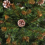Елка «Лесное очарование» 120 см, ПВХ, шишки (348 веток)