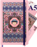 Блокнот Moleskine LE Sakura Large 130х210 мм текстиль 176 стр линейка Momoko Sakura (LESU07QP060NB)
