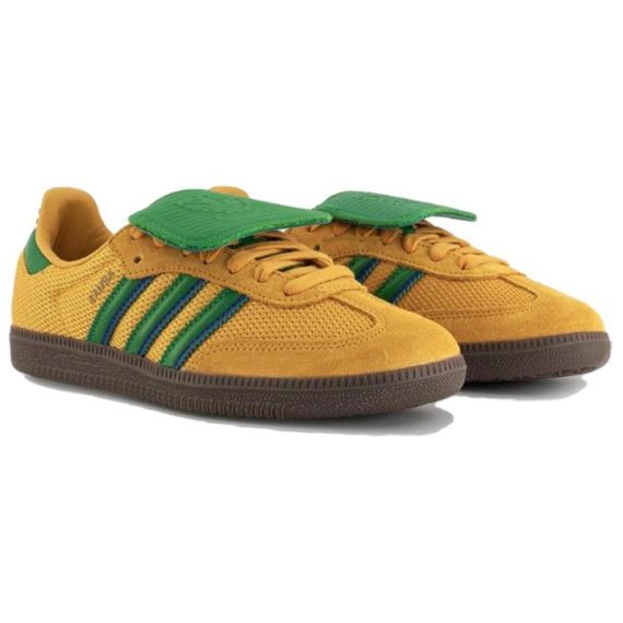 adidas originals Samba Кроссовки для скейтбординга Низкие Коричнево-зеленые Унисекс