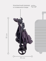 Коляска детская MOWBaby "CROSS" RA080 Carbon