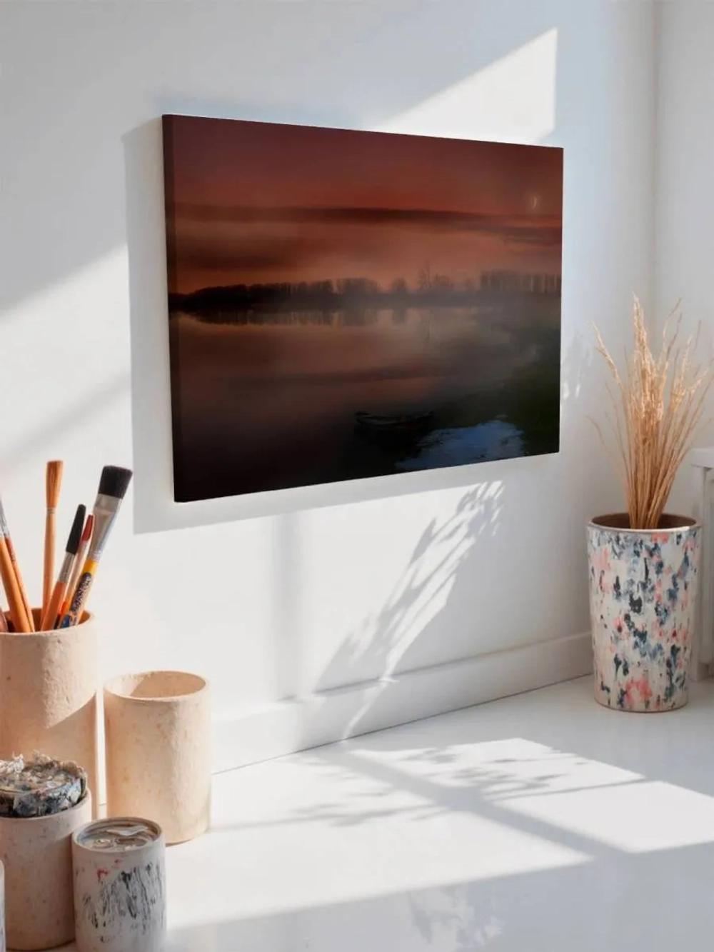 Картина на стену 40 X 50 Туман