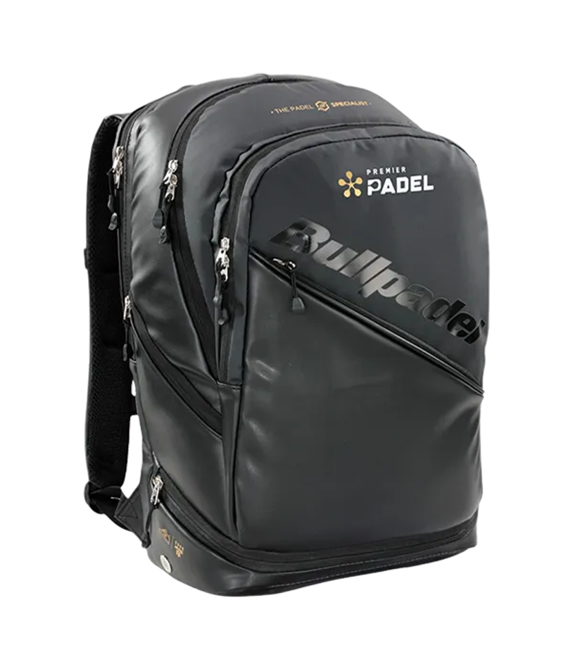 Рюкзак для падел Bullpadel Hack Premier Black 2025 – профессиональный и эргономичный