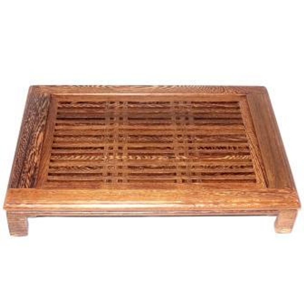 183166 Чайная доска дерево 380х270х70 мм