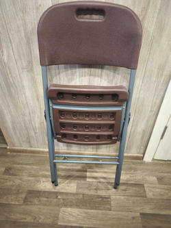 Стул складной садовый 83x46x53см HDPE шоколад