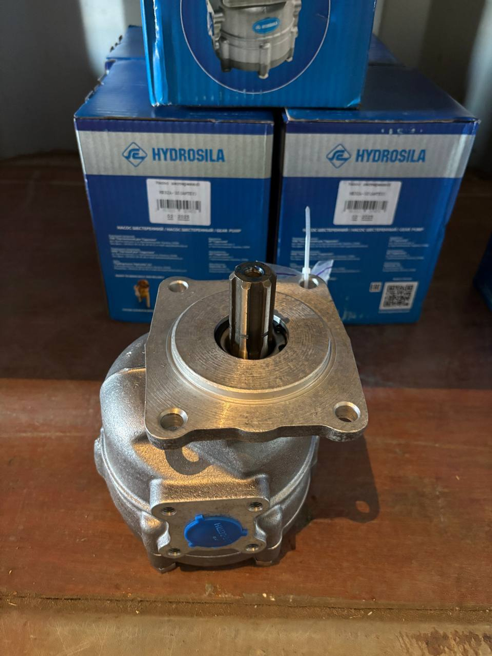 Насос шестеренчатый, правый, круглый (МТЗ, БЕЛАЗ) Гидросила