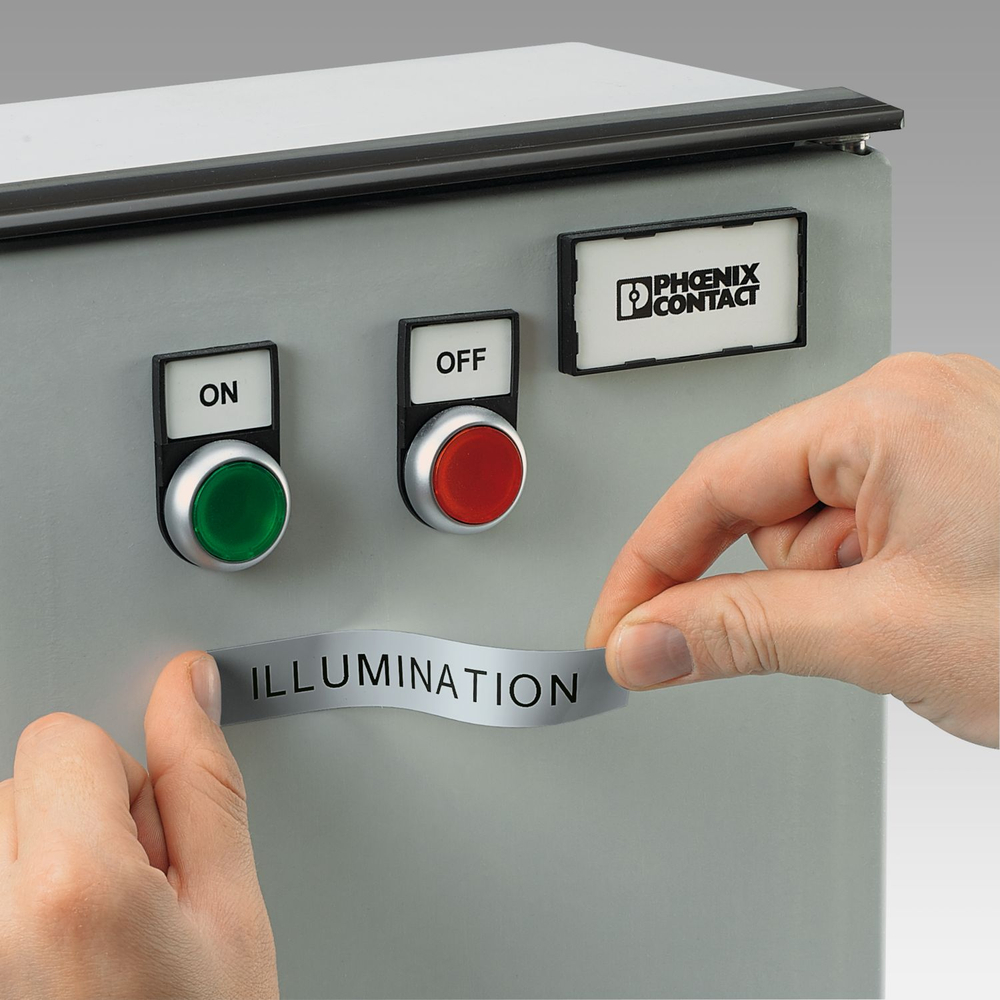 0803976 - MM-EML (EX18)R C1 SR/BK - Этикетка