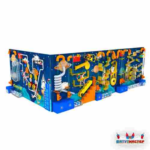 Интерактивная стена оборудование «По следам звёзд», 6,5×1,8×3,2 м