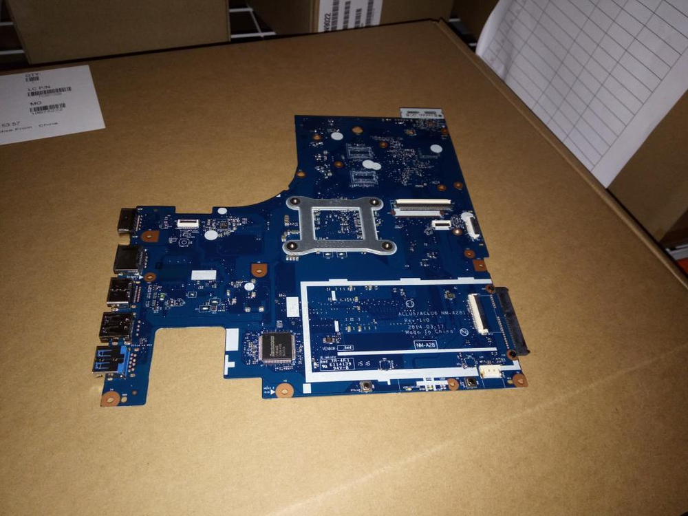 Материнская плата для ноутбука Lenovo G50-45 ACLU5/ACLU6 NM-A281 NOK QC-4000 UMA (5B20H55151), оригинал