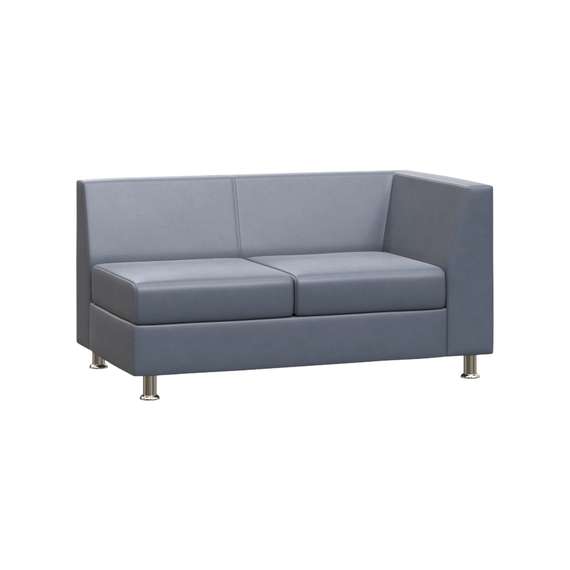 Прайм Секция с подлокотником двухместная левая PR.SP-2 (L) Oregon 17 1300*770*720