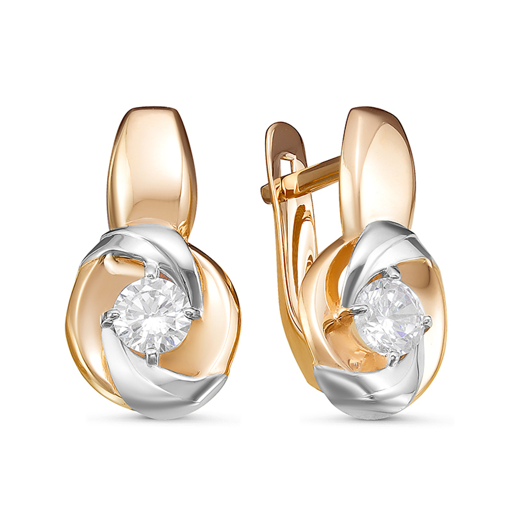 Серьги из золота 585 пробы